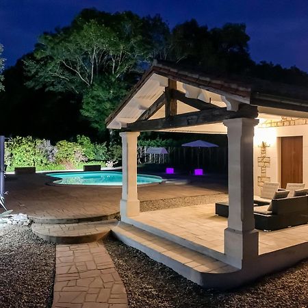 Villa Tagibao Avec Piscine Chauffee Et Spa Lesterps Buitenkant foto