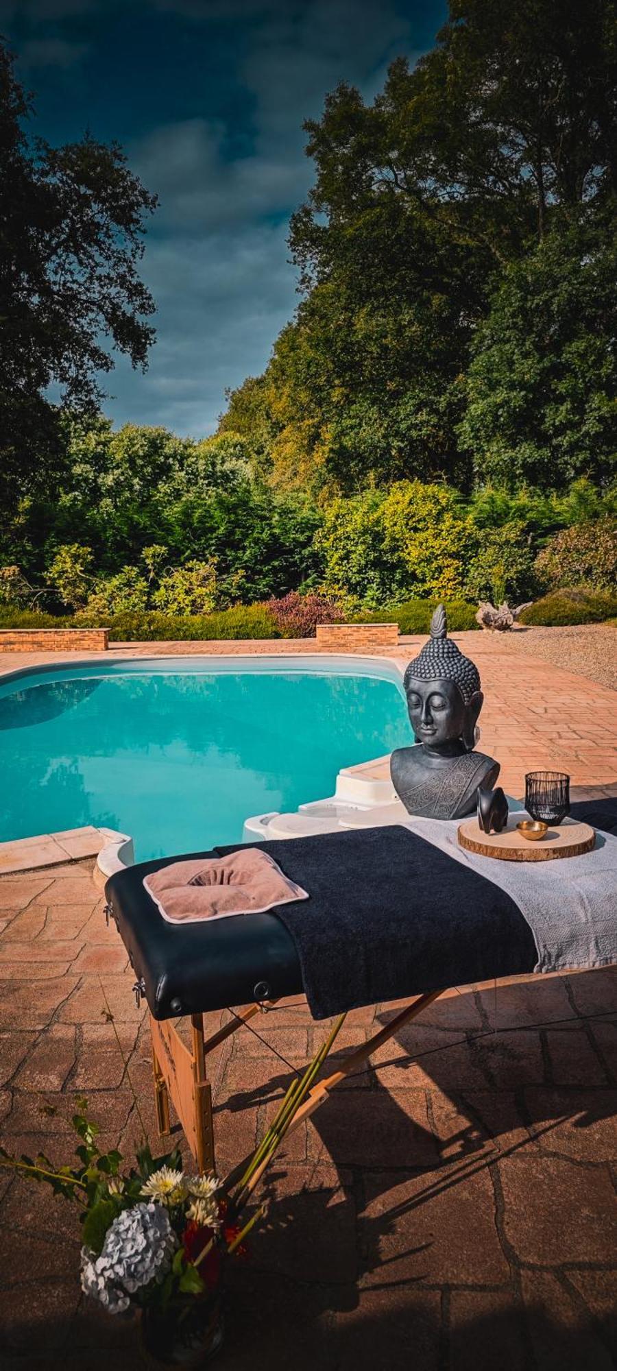 Villa Tagibao Avec Piscine Chauffee Et Spa Lesterps Buitenkant foto